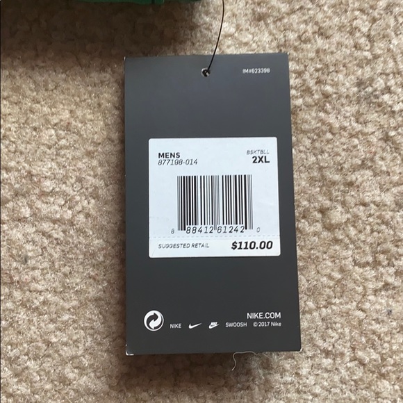 Kyrie Irving Boston Celtics Jersey 2XL Brand New - Picture 3 of 3